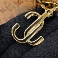 Load image into Gallery viewer, JIMMY CHOO 2WAY vanity bag Beige Leather
