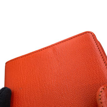 将图像加载到图库查看器中，CHANEL Notebook cover Orange Leather
