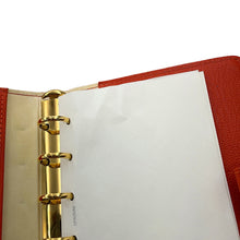 将图像加载到图库查看器中，CHANEL Notebook cover Orange Leather
