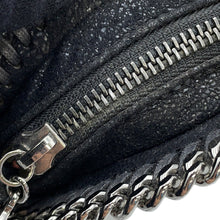 将图像加载到图库查看器中，Stella McCartney Falabella Heart Motif ChainShoulder Black401571 Polyester
