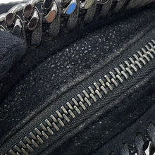 将图像加载到图库查看器中，Stella McCartney Falabella Heart Motif ChainShoulder Black401571 Polyester
