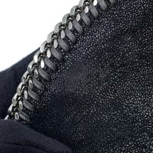 将图像加载到图库查看器中，Stella McCartney Falabella Heart Motif ChainShoulder Black401571 Polyester
