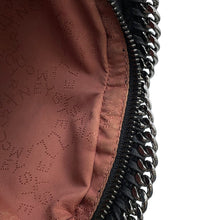 将图像加载到图库查看器中，Stella McCartney Falabella Heart Motif ChainShoulder Black401571 Polyester
