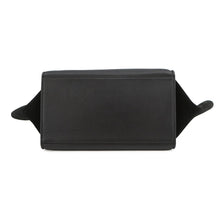 将图像加载到图库查看器中，CELINE Trapeze 2WAYBag Black Crocodile Embossed Leather Suede
