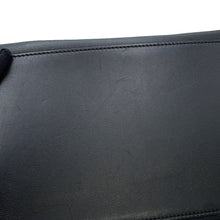 将图像加载到图库查看器中，CELINE Trapeze 2WAYBag Black Crocodile Embossed Leather Suede

