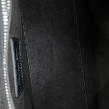 将图像加载到图库查看器中，Dior Lady&#39;s Dior Checkered 2-Way Bag White/Black Leather Size Medium
