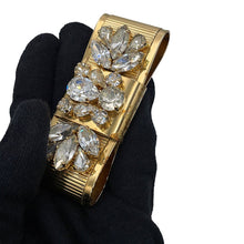 Load image into Gallery viewer, DOLCE&amp;GABBANA Ribbon motif Pendant Gold Metal Rhinestone Faux Pearl
