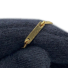 Load image into Gallery viewer, CELINE Triomphe Rhinestone Necklace Gold460GB6BZI Metal Rhinestone
