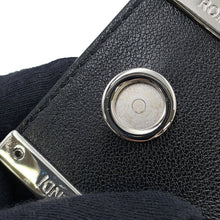 Load image into Gallery viewer, FENDI Marc Jacobs collaboration baguette phone pouch Black/White7AS142 Leather

