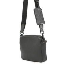 将图像加载到图库查看器中，LOUIS VUITTON Duo messenger NoirM69827 Monogram Shadow
