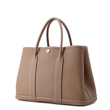 将图像加载到图库查看器中，HERMES Garden Party Etoupe Negonda Leather Size TPM
