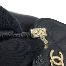 将图像加载到图库查看器中，CHANEL Matelasse bucket bag BlackAS2353 Caviar Leather

