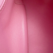 将图像加载到图库查看器中，HERMES Jypsiere Uno Pink Swift Leather Size 28
