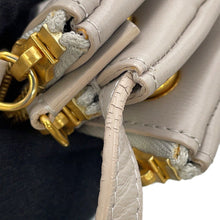 Load image into Gallery viewer, CELINE Trio Shoulder Bag Gray171453 Leather Size Large
