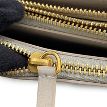 Load image into Gallery viewer, CELINE Trio Shoulder Bag Gray171453 Leather Size Large
