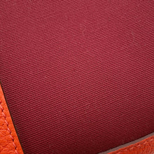 将图像加载到图库查看器中，HERMES Garden Party Rouge Grenat/Orange Poppy Toile H Negonda Leather Size TPM
