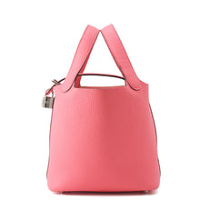 将图像加载到图库查看器中，HERMES Picotin Lock Rose Azalee Taurillon Clemence Size PM
