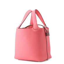 将图像加载到图库查看器中，HERMES Picotin Lock Rose Azalee Taurillon Clemence Size PM
