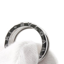 将图像加载到图库查看器中，BVLGARI B.Zero1 4-Band Ring Size 52/#12 18K White Gold
