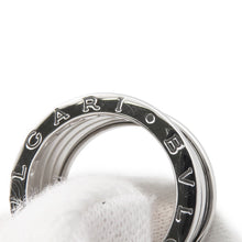 将图像加载到图库查看器中，BVLGARI B.Zero1 4-Band Ring Size 52/#12 18K White Gold
