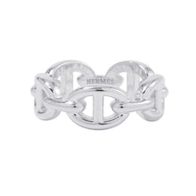 将图像加载到图库查看器中，HERMES Chaine d&#39;Ancre Anchene Ring Size PM/52/#12 SV925
