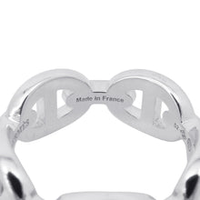 将图像加载到图库查看器中，HERMES Chaine d&#39;Ancre Anchene Ring Size PM/52/#12 SV925
