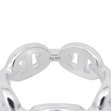 将图像加载到图库查看器中，HERMES Chaine d&#39;Ancre Anchene Ring Size PM/52/#12 SV925
