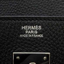Load image into Gallery viewer, HERMES Birkin Black Togo Leather Size 30
