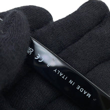 将图像加载到图库查看器中，CHANEL Square Shape Blue Light Cut Grass BlackA71520 Plastic Size 56□17 140
