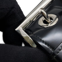 将图像加载到图库查看器中，PRADA Moon Re-Nylon 2way Handbag Black1BA381 Leather Nylon
