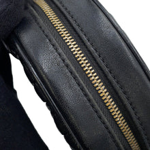 将图像加载到图库查看器中，MIUMIU Matelassé Round Shoulder Bag Black5BH191 Nappa Leather
