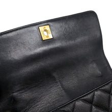 将图像加载到图库查看器中，CHANEL Top handle Black Lambskin
