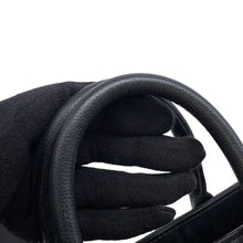 Load image into Gallery viewer, SAINT LAURENT PARIS Studded 2way Handbag Black Leather Size Nano
