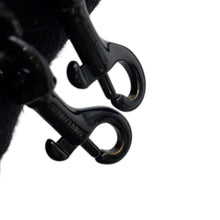 Load image into Gallery viewer, SAINT LAURENT PARIS Studded 2way Handbag Black Leather Size Nano
