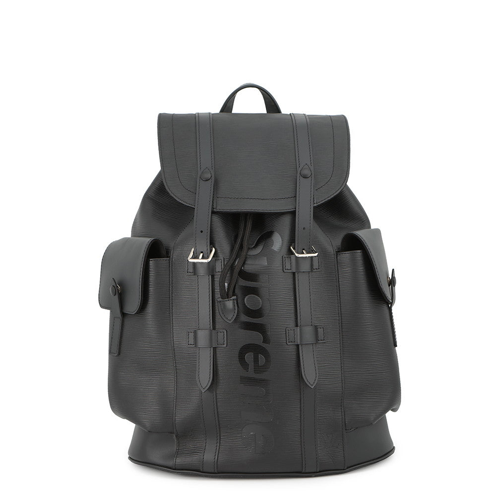 LOUIS VUITTON Christopher NoirM53413 Epi Leather Supreme Size PM