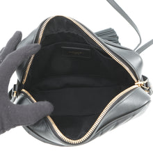 Load image into Gallery viewer, SAINT LAURENT PARIS Roux camera bag Black520534 Leather
