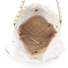 Load image into Gallery viewer, CHANEL CHANEL22 WhiteAS3260 Calf Leather Size Small
