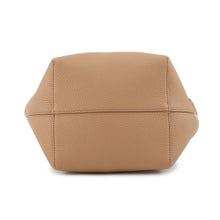 将图像加载到图库查看器中，The Row N/S Park Tote BrownW1313 Leather Size Medium
