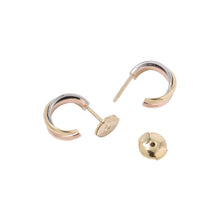 将图像加载到图库查看器中，CARTIER Trinity Earrings Size MiniB8301540 K18YG K18WG K18PG
