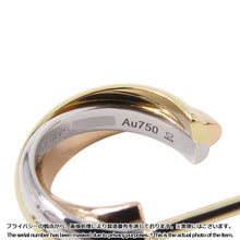 将图像加载到图库查看器中，CARTIER Trinity Earrings Size MiniB8301540 K18YG K18WG K18PG
