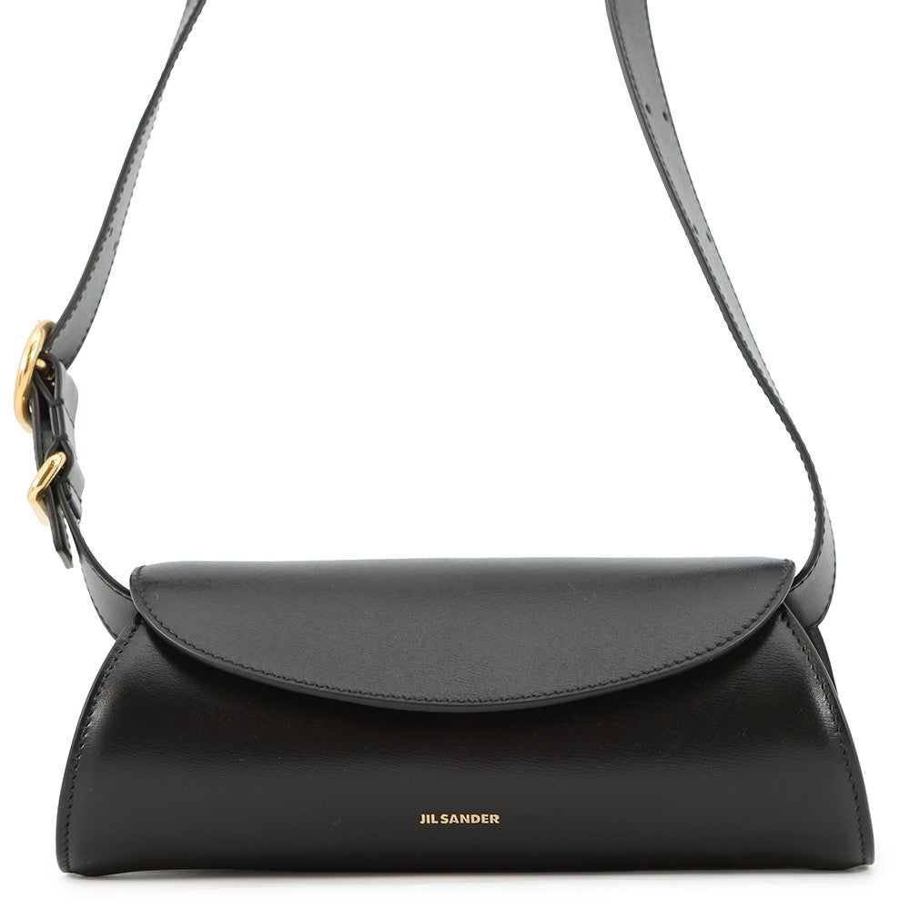 JIL SANDER Cannoli BlackJ08WD0008 Leather Size Mini