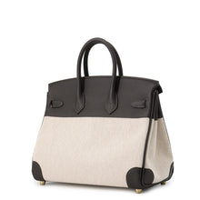 Load image into Gallery viewer, HERMES Birkin Ecru/Baybrunn Toile H Swift Leather Size 25
