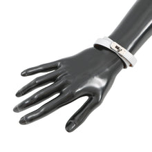 将图像加载到图库查看器中，HERMES Mini Kelly Double Tour Bracelet Size T2 Argent Chevre Shamqila
