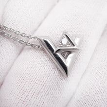 将图像加载到图库查看器中，LOUIS VUITTON Vault One Pendant Size PMQ93806 18K White Gold
