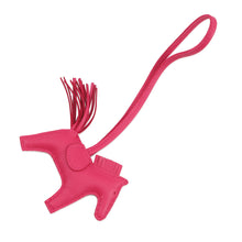 将图像加载到图库查看器中，HERMES Rodeo Rose mexico Lambskin Size PM
