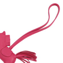 将图像加载到图库查看器中，HERMES Rodeo Rose mexico Lambskin Size PM
