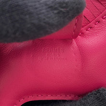 将图像加载到图库查看器中，HERMES Rodeo Rose mexico Lambskin Size PM
