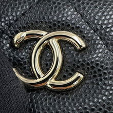 将图像加载到图库查看器中，CHANEL Matelasse Vanity 2-Way Bag BlackAP4936 Caviar Leather
