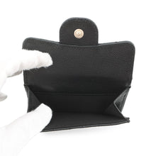 Load image into Gallery viewer, CHANEL Classic Small Flap Wallet Tri-fold Wallet BlackAP0230 Caviar Leather
