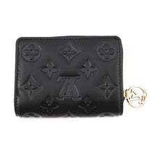 Load image into Gallery viewer, LOUIS VUITTON Portefeuille Lou NoirM81599 Lamb Leather/Monogram・Pattern
